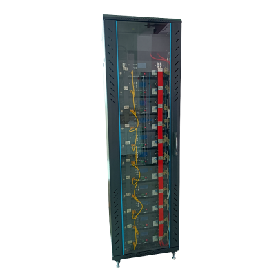 409.6V 100AH 40.96KWH Rack-mount LiFePO4 battery cabinet with intelligent BMS 